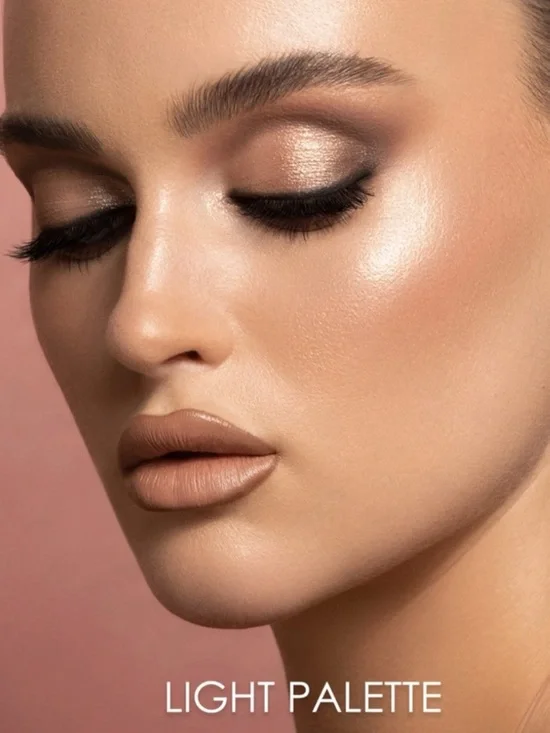 Natasha Denona Glam Face Palette Light NWT Eye Cheek Blush Highlight $62 - Picture 6 of 15